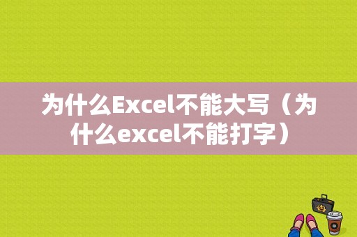为什么Excel不能大写（为什么excel不能打字）
